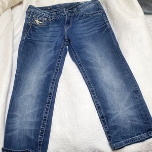 Size 28 MISS ME Capri Jeans